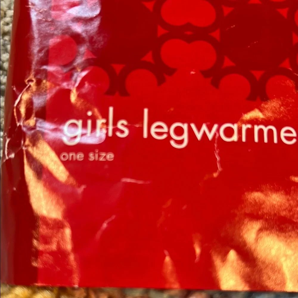 NWT Target Multicolor Girls Leg warmers one size